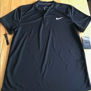 Nike dri-fit blade collar golf polo